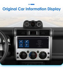 12.3″ 8+128GB Carplay Android 13 Navi Radio For Toyota FJ Cruiser 2006-2021+CAM