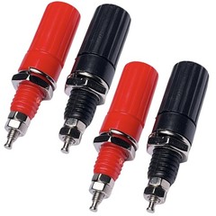 Amplifier Terminal Connector Binding Post Banana Plug Jack Socket Panel/Chass…