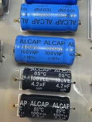 PAIR of KEF REFERENCE SERIES 104/2 (SP2050) CROSSOVER Recapped w/ Falcon ‘Alcap’