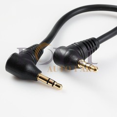 AUX Audio Cable Male to Male 3.5mm Right Angle Plugs