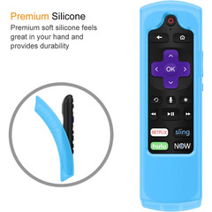 Remote Case for Roku Voice/Express HD /4K+/Ultra LT Enhanced 3930 Silicone Cover