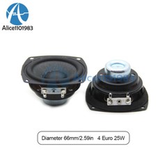 4Ω 8Ω 3w 5w 10w 25w Magnetic Speaker Module Full Frequency Multimedia Speaker