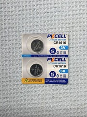 2 Pack CR1616 1616 PKCELL Lithium 3v Battery USA Free SHIP FRESH 2029