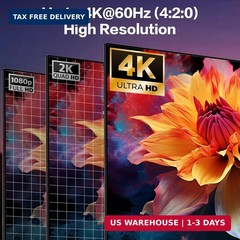 4 Pack HDMI Dummy Plug 4K HDR, Virtual Monitor EDID Emulator 4K@60Hz 2K@60Hz 108