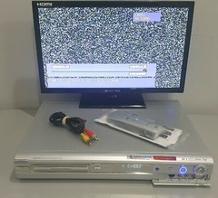 Philips DVDR3350H 80GB HD DVD Recorder w/ NTSC Tuner ORIG REMOTE TESTED WORKING