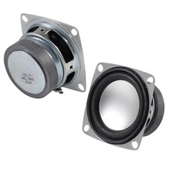 6Pcs 2 4Ohm 3W Full Range Audio Speaker Stereo Woofer Loudspeaker