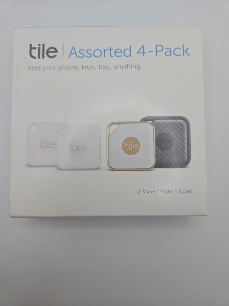 Tile Assorted 4-Pack (2 Mate, 1 Style, 1 Sport) RT-CPMS4-US