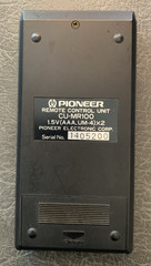 Vintage Pioneer CU-MR100 Zone 2 Remote Control Unit – Used, Pro Cleaned & Tested