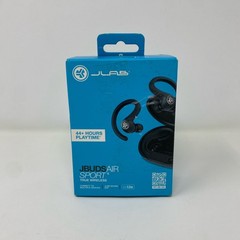 JLab JBuds Air Sport True Wireless Earbuds + Case – Black