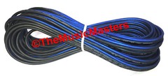 10 Gauge 30′ ft SPEAKER WIRE Blue Black Premium HQ Car Audio Home Stereo Cable