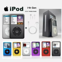 🔥NEW🔥Apple iPod Classic 5th 6th 7th 160GB 256GB 1TB 2TB SSD New Battery MODDED
