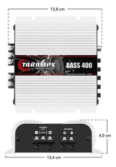 Taramps Bass 400 – 2 Ohms / Module Amplifier 400 Watts Rms Class D – 1 Channel