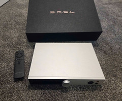 SMSL H400 Balanced Headphone Amplifier silver