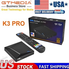V5 PRO K3PRO 6K UHD Android Smart TV Box Streaming Box WIFI 6