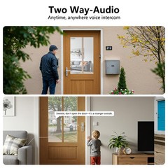 Wansview 3MP 2K Window Camera, 2.4Ghz Wifi Indoor Cameras for Home Security NEW