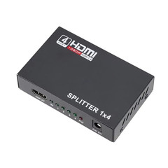 USB HDMI Splitter 1 In 4 Out Signal Amplifier Multiple Display HDTV Adapter Hub