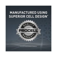 Duracell® Procell Alkaline Batteries, D, 12/Box