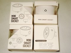 Mini Smart Socket Wall Plug Wireless Control Alexa Lot of 4 White Rohs