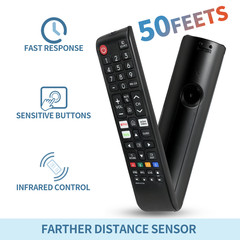TV Remote Control Replacement Compatible for All Samsung Smart TV Frame Crystal
