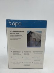 Tapo D210 2K Wireless Video Doorbell w Chime Audio Night Vision