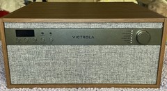 Victrola Century 6-in-1 Music Center, turntable, CD and cassette, bluetooth.