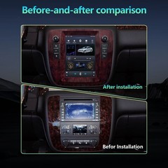 For GMC Yukon Chevy Tahoe Suburban Android 13 Carplay Car Stereo Radio GPS