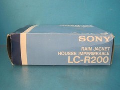 AWESOME VINTAGE NOS SONY LC-R200 RAIN JACKET FOR VIDEO-8 CC-V3/V30 V5/V50 V9/V90