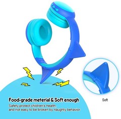 Kids Bluetooth Headphones 85dB Volume Limited, 40 Hours Playtime – Foldable