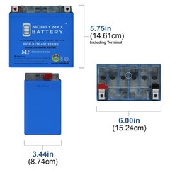Mighty Max YTX14-BS GEL Battery Replaces Mercedes E S Computer 320 A2115410001