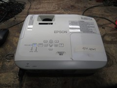 Epson LCD Projector PowerLite W17 Model H573A TESTED NO REMOTE 1445 HOURS