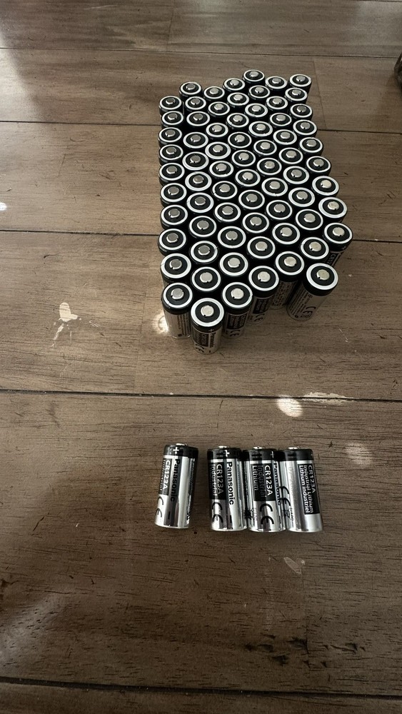 4 Panasonic CR123A Cr123 CR 123 Lithium Batteries EXP 2035