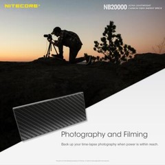 Nitecore NB20000 Ultra Lightweight Quick Charge Multi Ports USB Power Bank 20,00