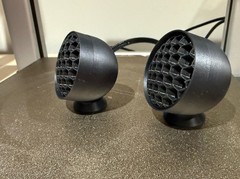 Tweeter /midranges Pods Designed And Scaled For Focal Flax /morel /alpine