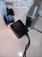 Vtg PANASONIC Travelvision TR-1010P Mini TV Portable B&W W/PIECE WORKING JAPAN