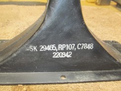 Pair RP-107 Tweeter Horn Speakers C7848 220342 , Working