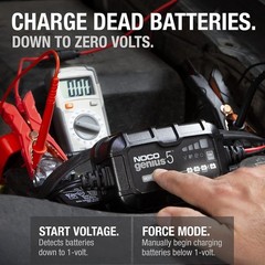 NOCO GENIUS5 5A Smart Battery Charger 6V 12V Maintainer for Lithium Lead Acid