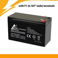 2pk: Replacements for 7Ah or 8Ah Leoch Peg Perego DJW12-8HD 12V-7AH/20HR Battery