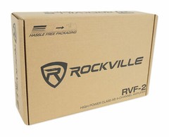Rockville RVF-2 1200w Peak/300w RMS 4 Channel Car Amplifier Stereo Amp