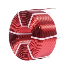 Red Copper Inductor Coil 1.0mm Handles High Current In Speaker Division Circuits