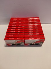 24 Maxell UR 90 Minute Blank Audio Cassette Tapes Normal Bias NEW SEALED