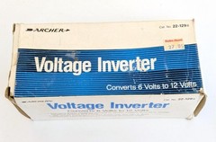 NOS Archer Voltage Inverter 22-129B Converts 6 Volts to 12 Volts (Radio Shack)