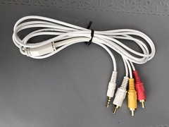 AUX Male 4 ft 3.5mm to 3 RCA AV Audio Video Male Adapter Cable USA SELLER