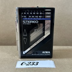 AIWA HS-J350 FM/AM Stereo Radio Cassette Walkman For Repair Rare Vintage