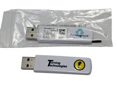 5 TURNING TECHNOLOGIES RRRF-04 USB RF RECEIVER RF NXT CLICKER SYSTEMS New in Box