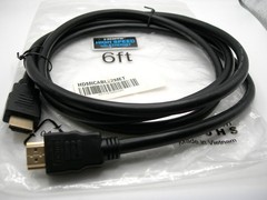 HDMI Cable High Speed Cord 6 FT HDTV 6 ft TV, Video 7& home audio, & Video