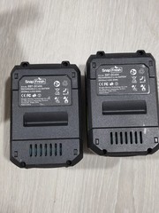 Lot of 2 SnapFresh 20V 4.0Ah Li-ion Batteries BBT-DC40A