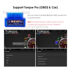 Double 2DIN 10.1″ Android 12 Car Stereo Radio Carplay GPS Wifi BT Touch Screen