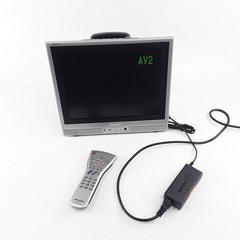 Sharp LC-13S1U-S Aquos Liquid Crystal TV LCD Color with Remote & Power Adapter