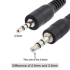 2Pack 3.5mm IR Remote Control Receiver Extension 1.5Meter 8-12m Receiving