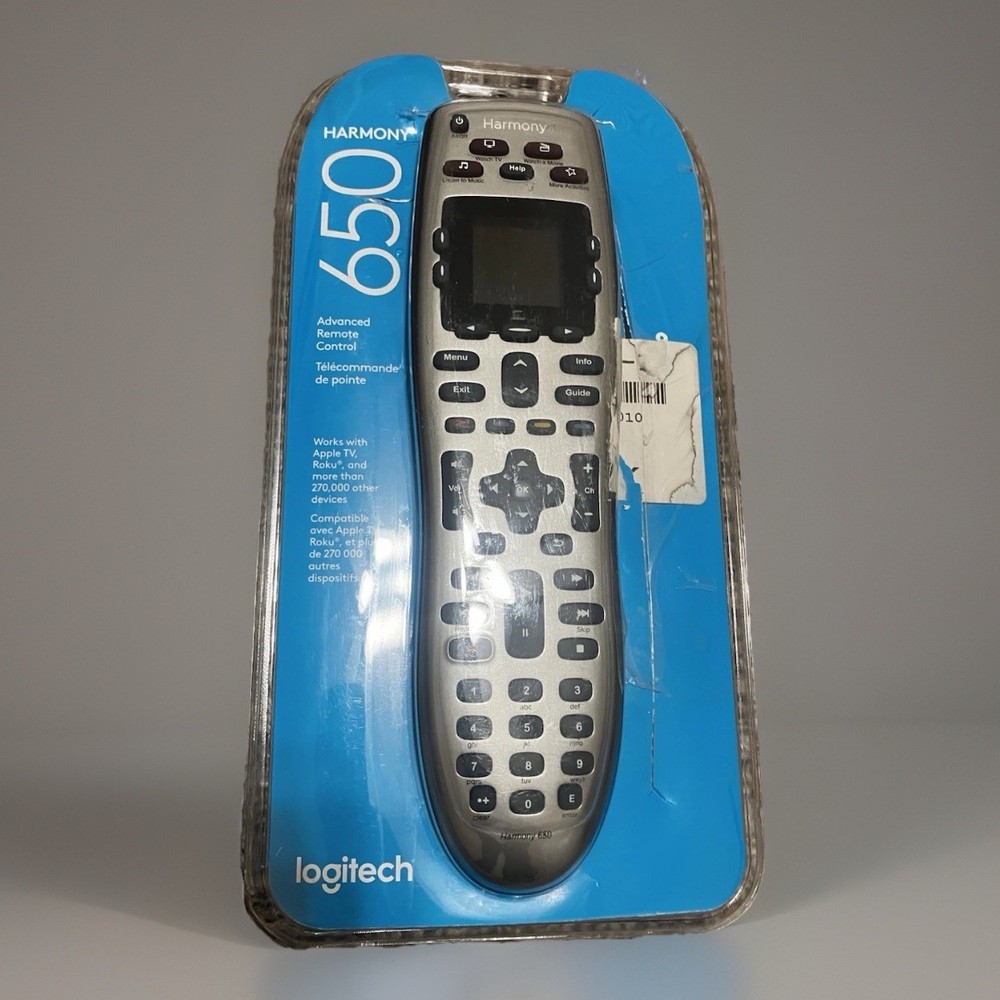 Logitech Harmony 650 Universal Color Screen Remote